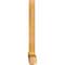 Ekena Millwork Eugene Rough Sawn Timber Gable Bracket, Western Red Cedar, 60"W x 40"H x 4"D x 4"F, 16/12 Pitch GBW060X40X0404EUG00RWR - alternate 2